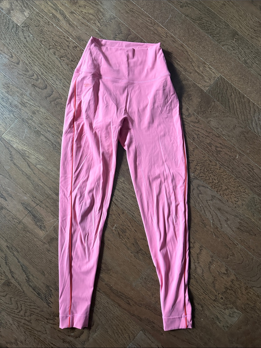 SET Active High-Waist Pink Leggings